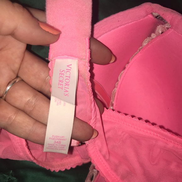 Victoria’s Secret 34B Push-Up Hot Pink - Picture 6 of 7